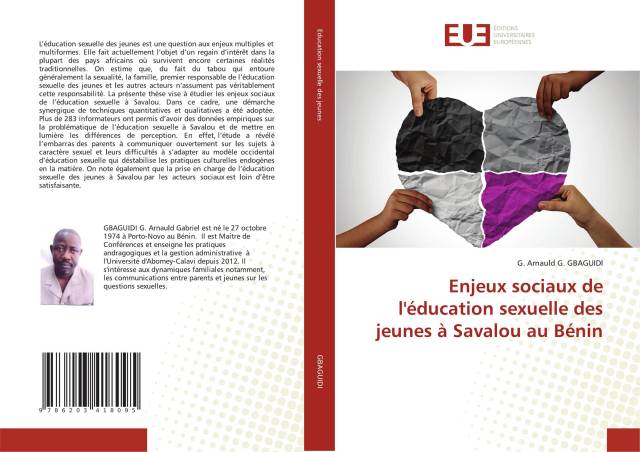 Enjeux sociaux de l'éducation sexuelle des jeunes à Savalou au Bénin