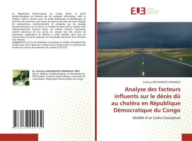 Analyse des facteurs influents sur le décès dû au choléra en République Démocratique du Congo