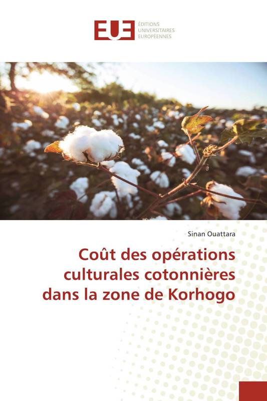 Coût des opérations culturales cotonnières dans la zone de Korhogo