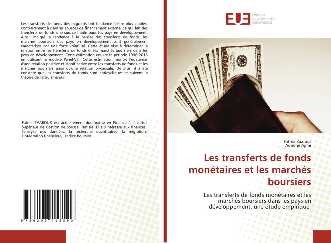 Les transferts de fonds monétaires et les marchés boursiers