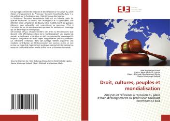 Droit, cultures, peuples et mondialisation