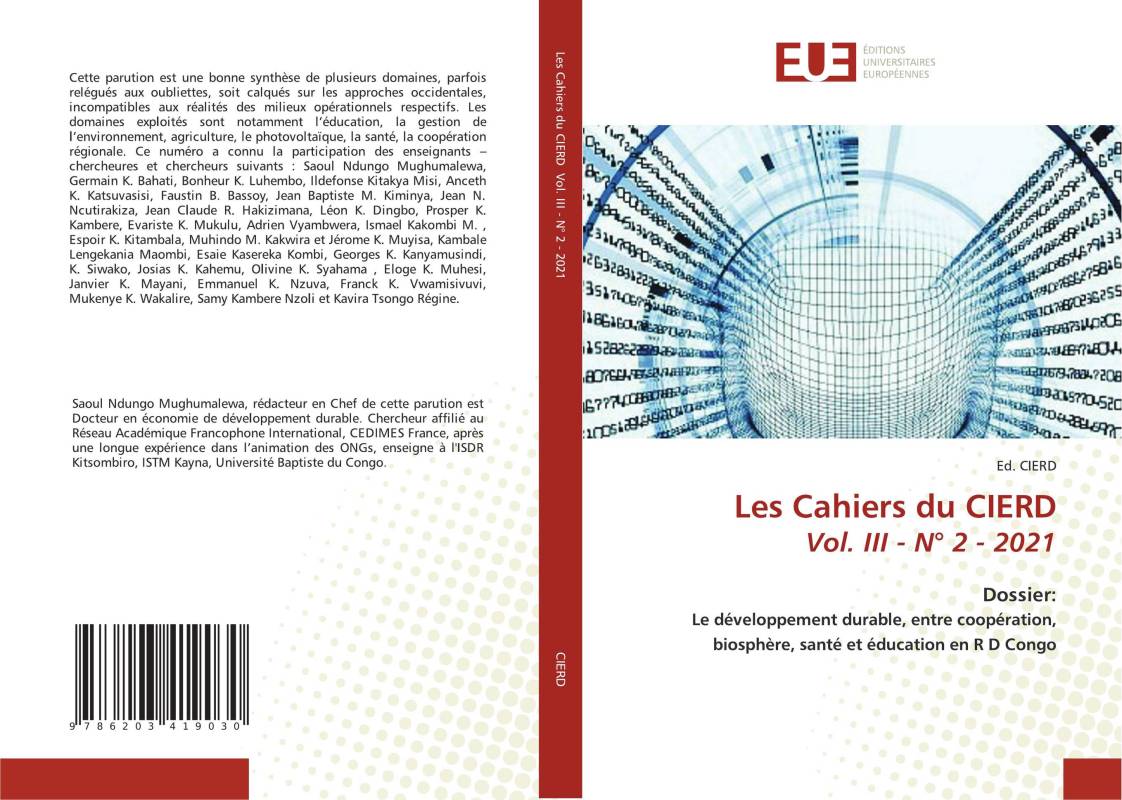 Les Cahiers du CIERD Vol. III - N° 2 - 2021