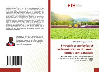 Entreprises agricoles et performances au Burkina : études comparatives