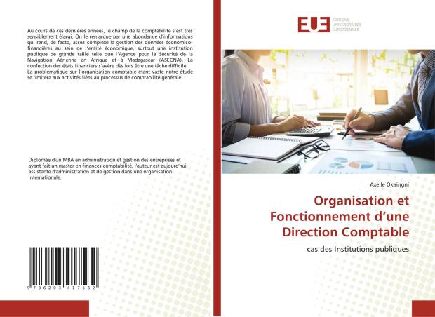 Organisation et Fonctionnement d’une Direction Comptable