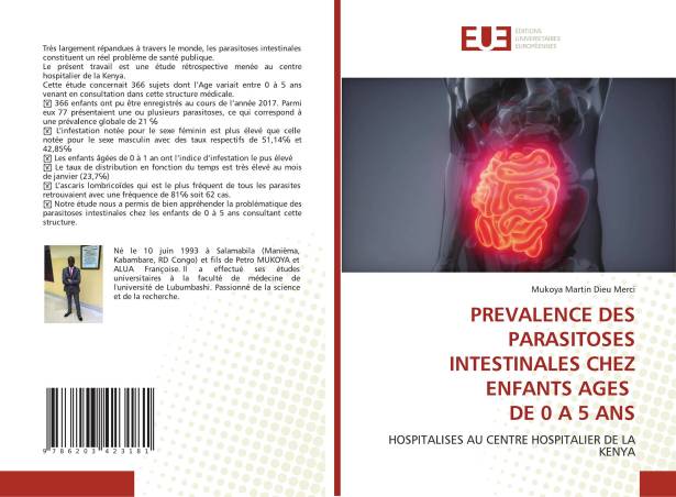 PREVALENCE DES PARASITOSES INTESTINALES CHEZ ENFANTS AGES DE 0 A 5 ANS