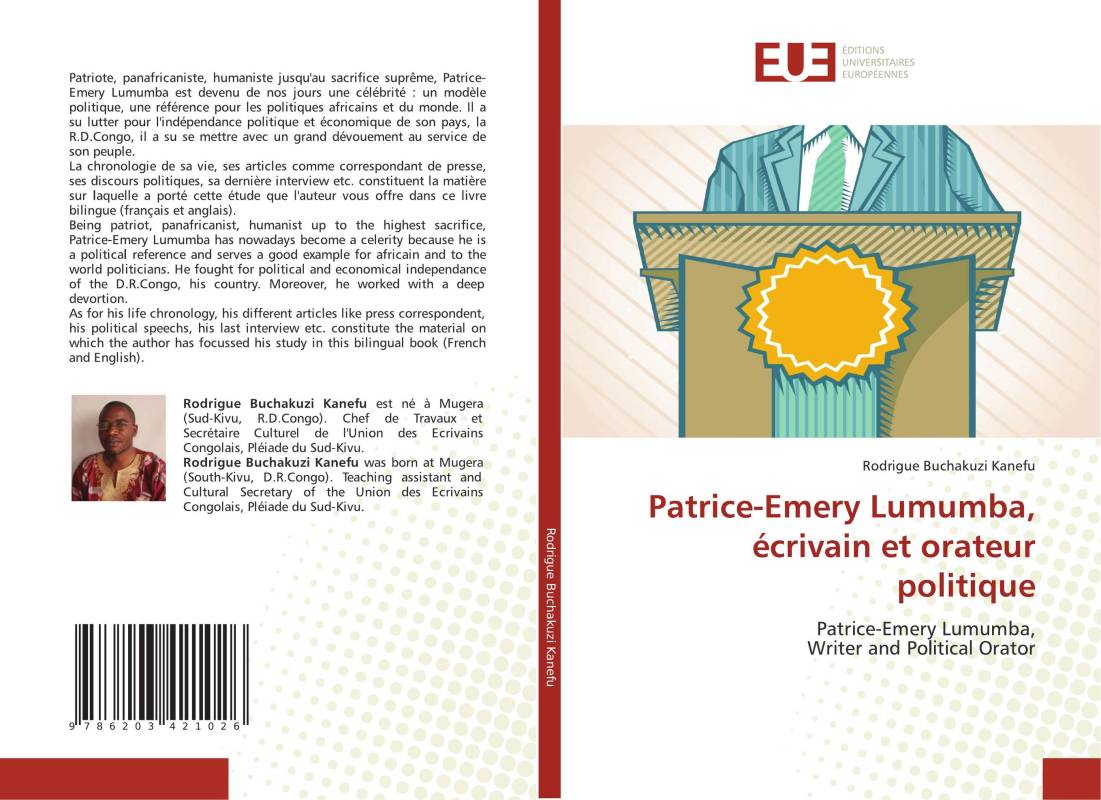 Patrice-Emery Lumumba, écrivain et orateur politique