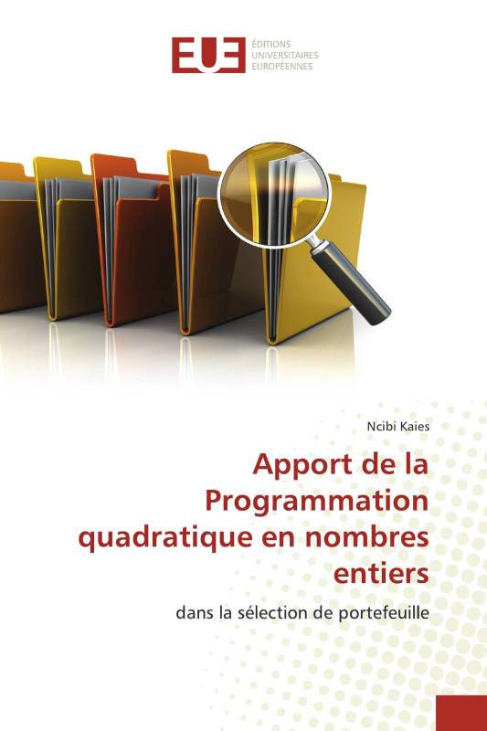 Apport de la Programmation quadratique en nombres entiers