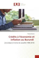 Crédits à l'économie et inflation au Burundi