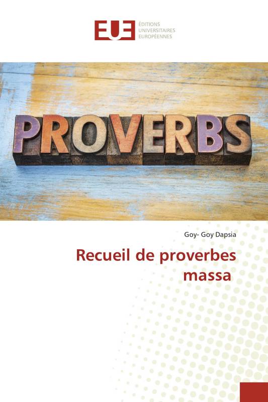 Recueil de proverbes massa