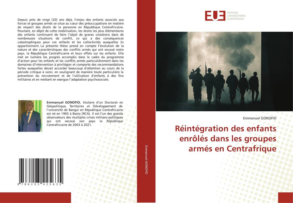 Réintégration des enfants enrôlés dans les groupes armés en Centrafrique