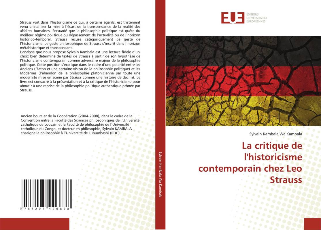 La critique de l'historicisme contemporain chez Leo Strauss