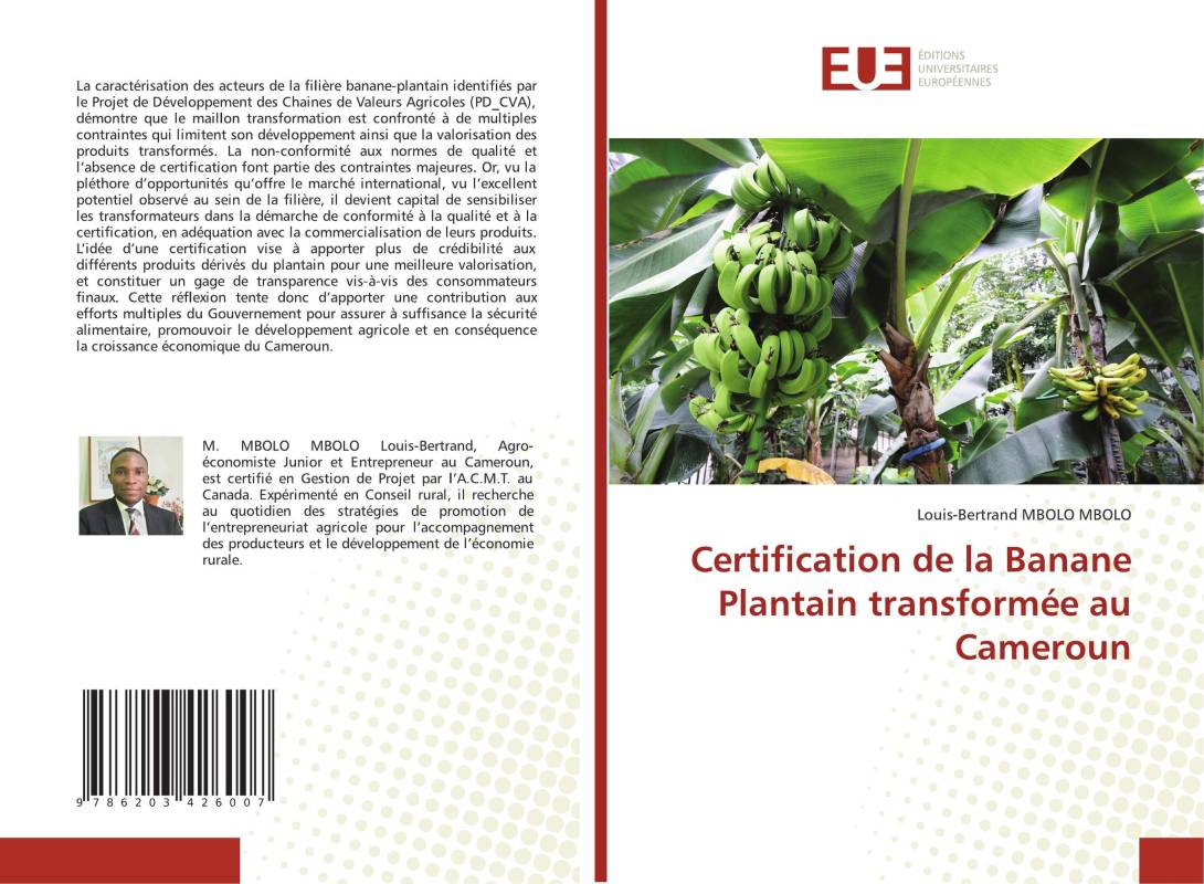 Certification de la Banane Plantain transformée au Cameroun