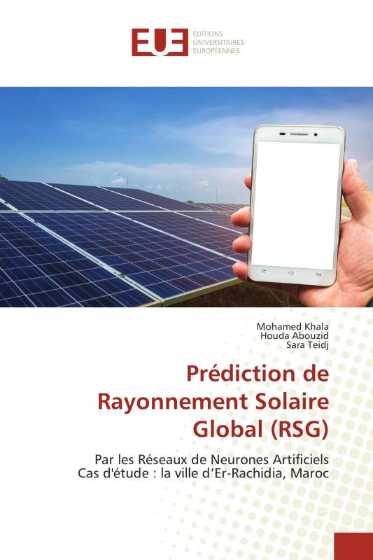 Prédiction de Rayonnement Solaire Global (RSG)