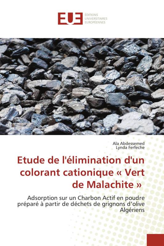 Etude de l'élimination d'un colorant cationique « Vert de Malachite »