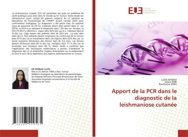 Apport de la PCR dans le diagnostic de la leishmaniose cutanée