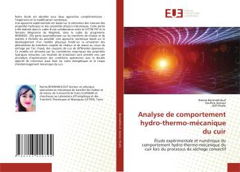 Analyse de comportement hydro-thermo-mécanique du cuir