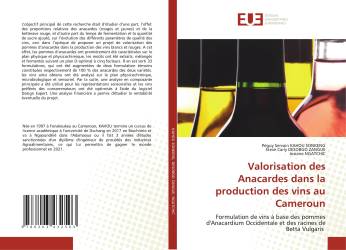 Valorisation des Anacardes dans la production des vins au Cameroun