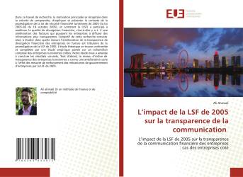 L’impact de la LSF de 2005 sur la transparence de la communication