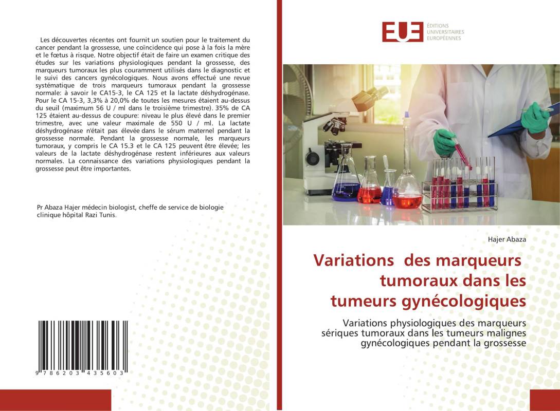 Variations des marqueurs tumoraux dans les tumeurs gynécologiques