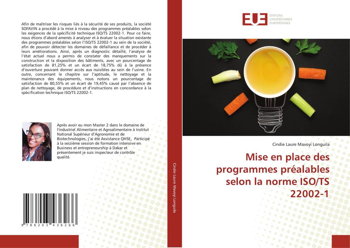 Mise en place des programmes préalables selon la norme ISO/TS 22002-1