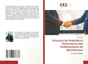 Structure de Propriété et Performance des Établissements de Microfinance