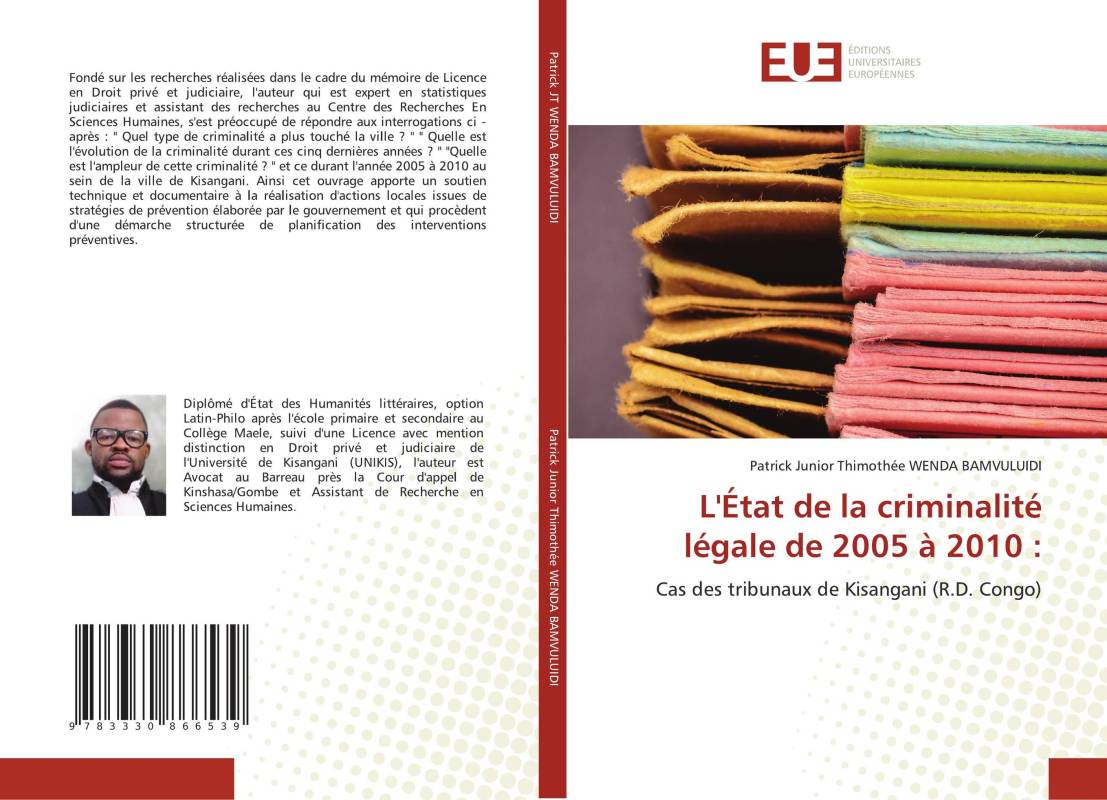 L'État de la criminalité légale de 2005 à 2010 :