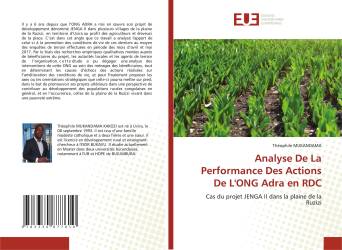 Analyse De La Performance Des Actions De L'ONG Adra en RDC