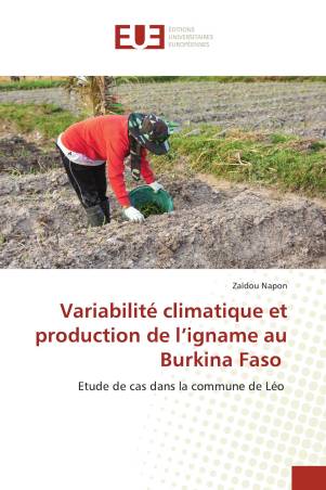 Variabilité climatique et production de l’igname au Burkina Faso