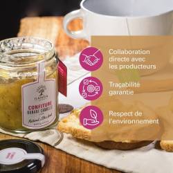 Confiture Banane Cannelle Ilanga Nature