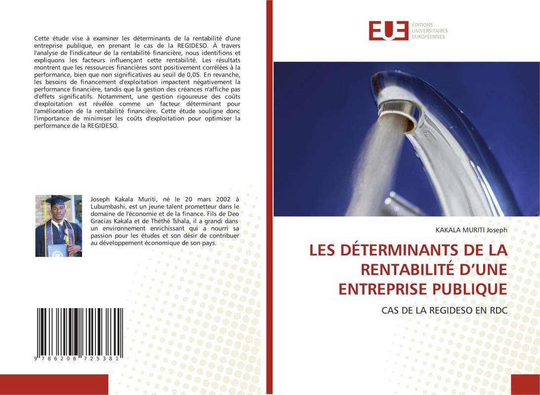 LES DÉTERMINANTS DE LA RENTABILITÉ D’UNE ENTREPRISE PUBLIQUE