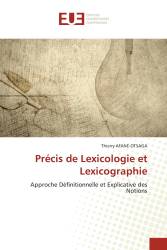 Précis de Lexicologie et Lexicographie