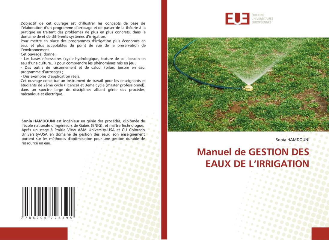 Manuel de GESTION DES EAUX DE L’IRRIGATION