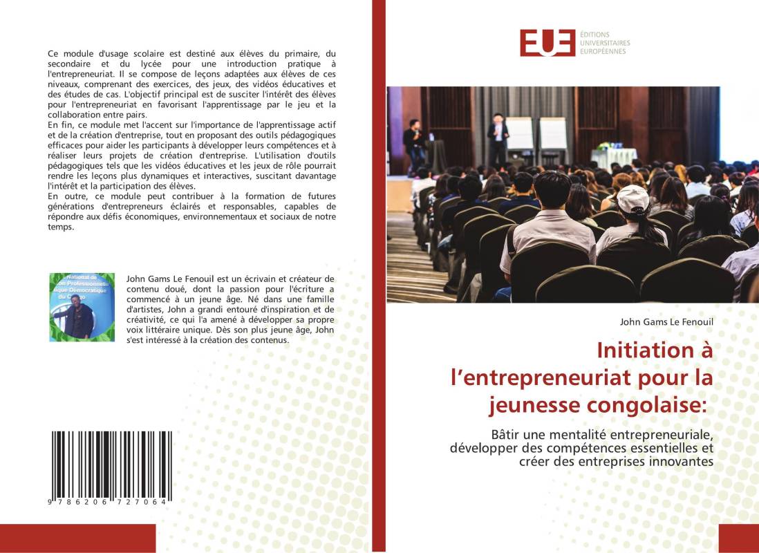 Initiation à l’entrepreneuriat pour la jeunesse congolaise: