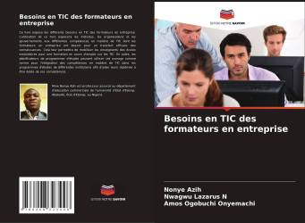 Besoins en TIC des formateurs en entreprise