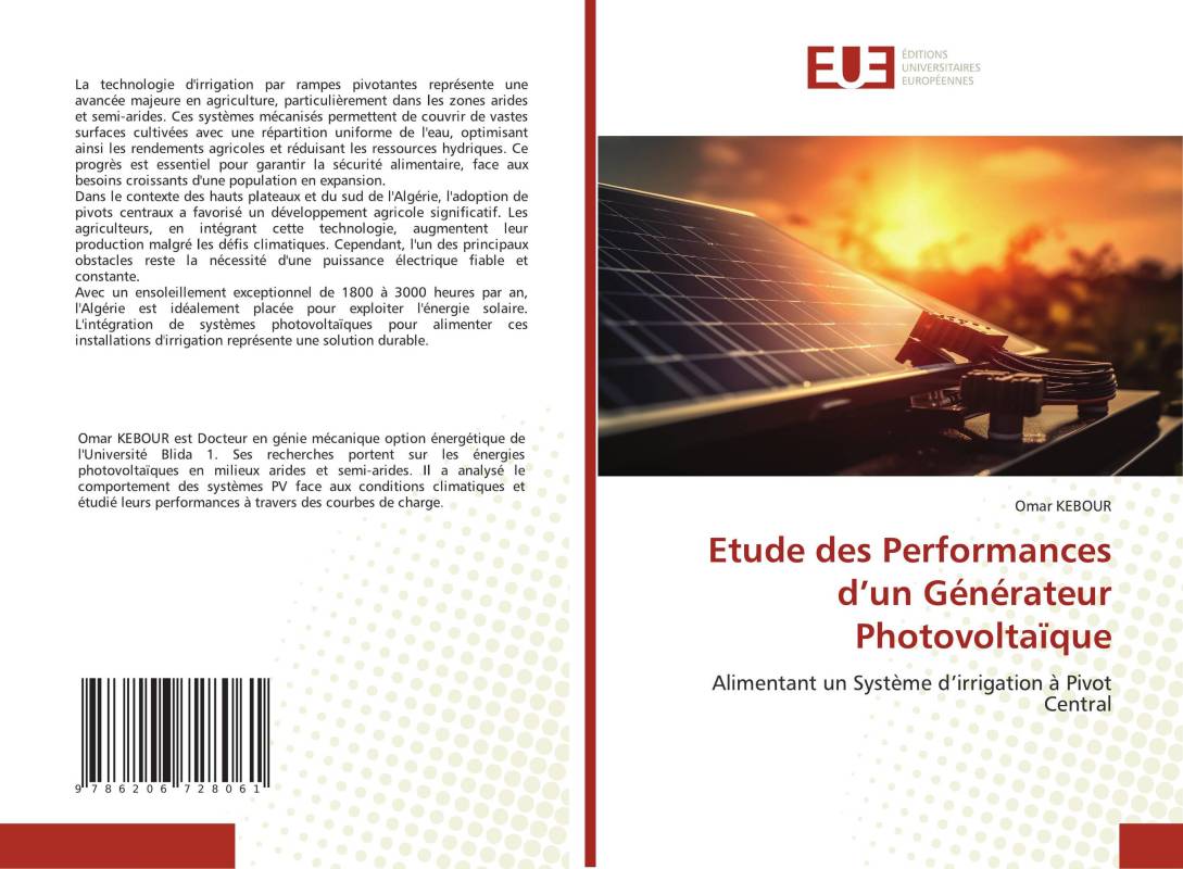 Etude des Performances d’un Générateur Photovoltaïque