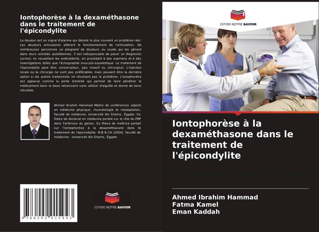 Iontophorèse à la dexaméthasone dans le traitement de l'épicondylite