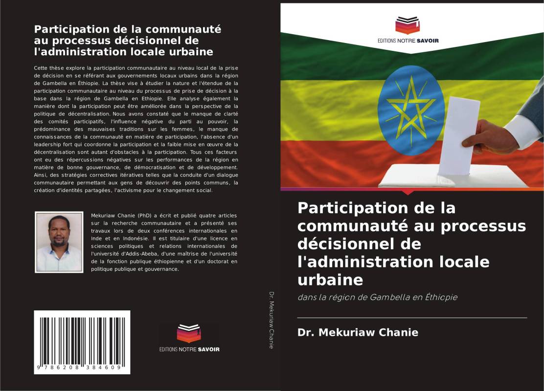 Participation de la communauté au processus décisionnel de l'administration locale urbaine