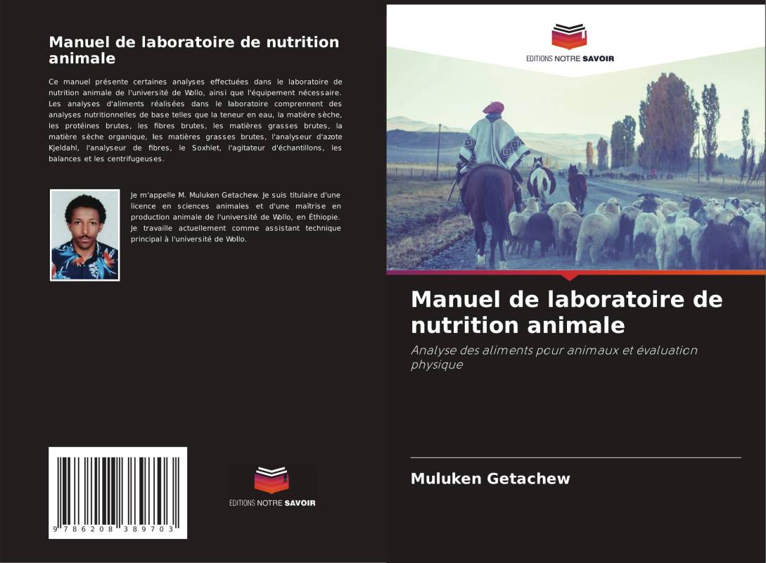 Manuel de laboratoire de nutrition animale