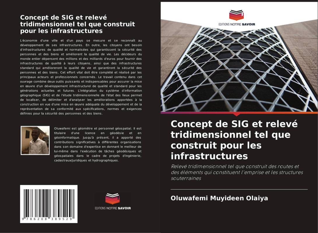 Concept de SIG et relevé tridimensionnel tel que construit pour les infrastructures