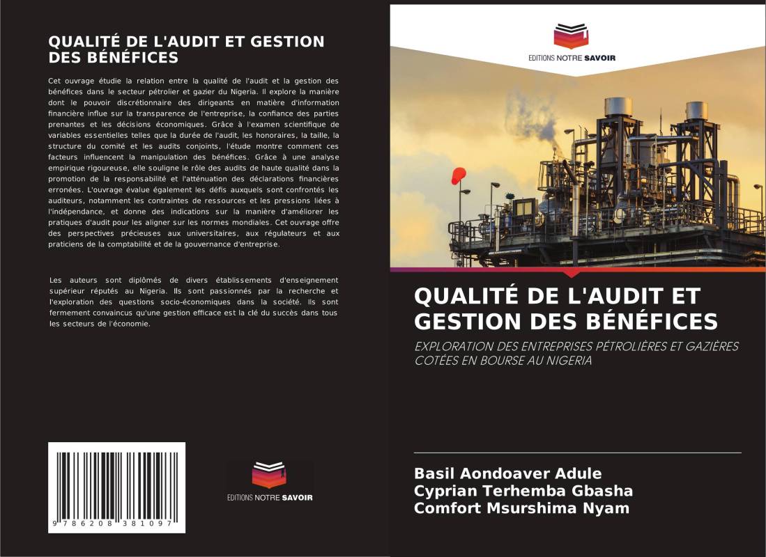 QUALITÉ DE L'AUDIT ET GESTION DES BÉNÉFICES