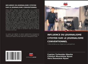 INFLUENCE DU JOURNALISME CITOYEN SUR LE JOURNALISME CONVENTIONNEL