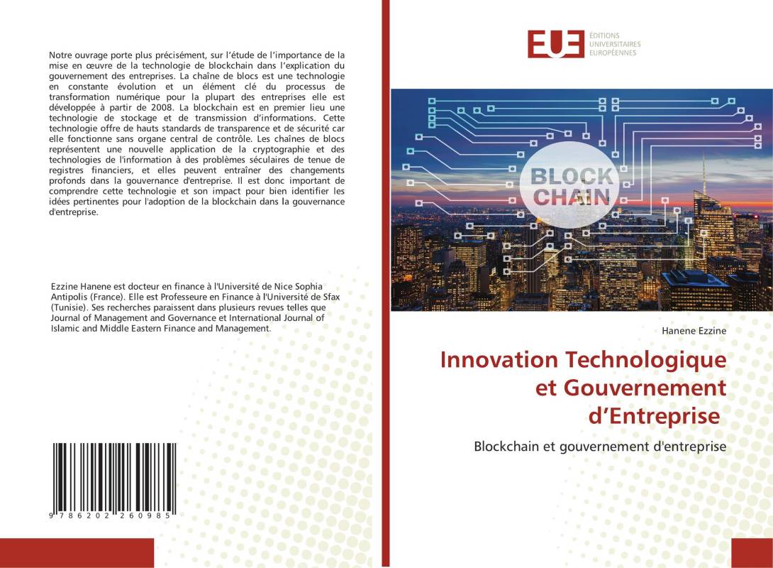 Innovation Technologique et Gouvernement d’Entreprise