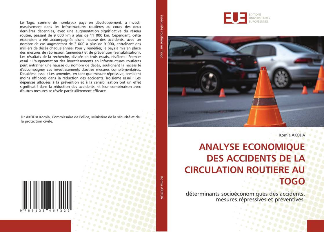 ANALYSE ECONOMIQUE DES ACCIDENTS DE LA CIRCULATION ROUTIERE AU TOGO