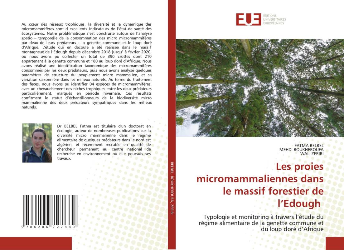 Les proies micromammaliennes dans le massif forestier de l’Edough