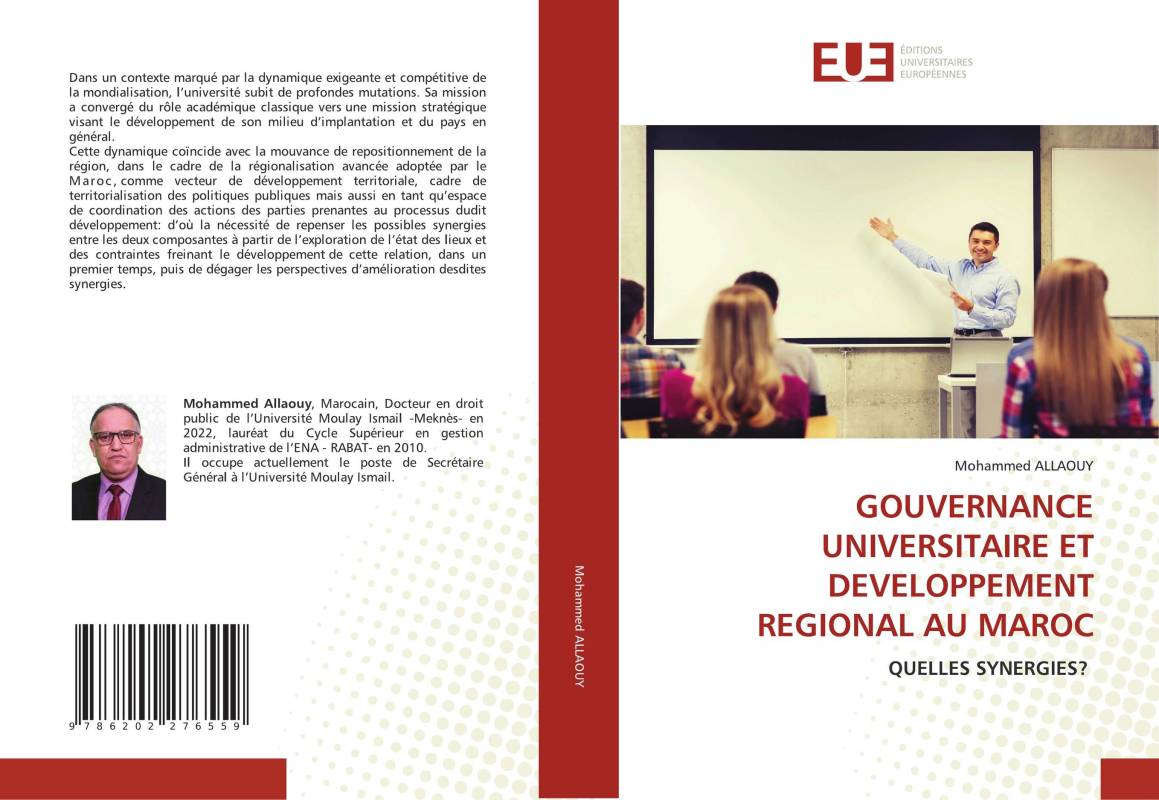 GOUVERNANCE UNIVERSITAIRE ET DEVELOPPEMENT REGIONAL AU MAROC