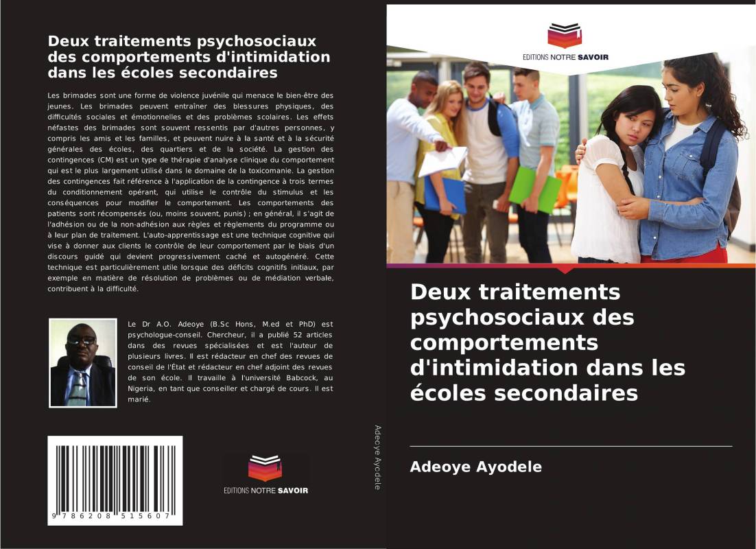 Deux traitements psychosociaux des comportements d'intimidation dans les écoles secondaires