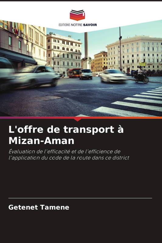 L'offre de transport à Mizan-Aman