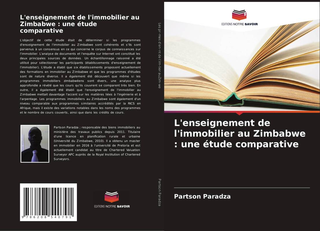 L'enseignement de l'immobilier au Zimbabwe : une étude comparative