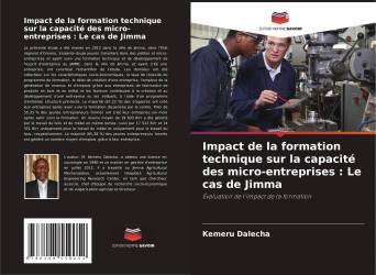 Impact de la formation technique sur la capacité des micro-entreprises : Le cas de Jimma