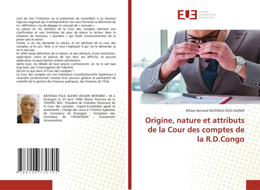 Origine, nature et attributs de la Cour des comptes de la R.D.Congo